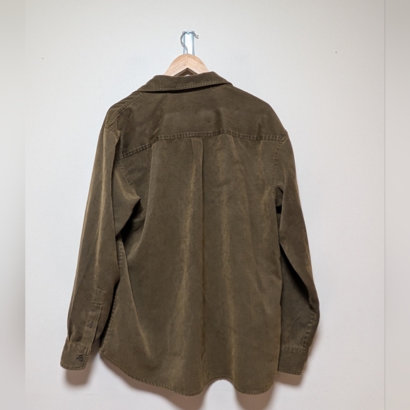Bruno Men’s Lightweight Sueded Microfiber Shirt Jacket Brown Size L - Picture 2 of 6